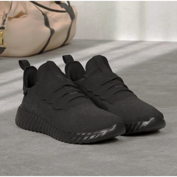 Adidas Kaptir 3.0 Shoes Mens Triple Black Running Sneakers Outdoor Sz 10.5 US. main image 5